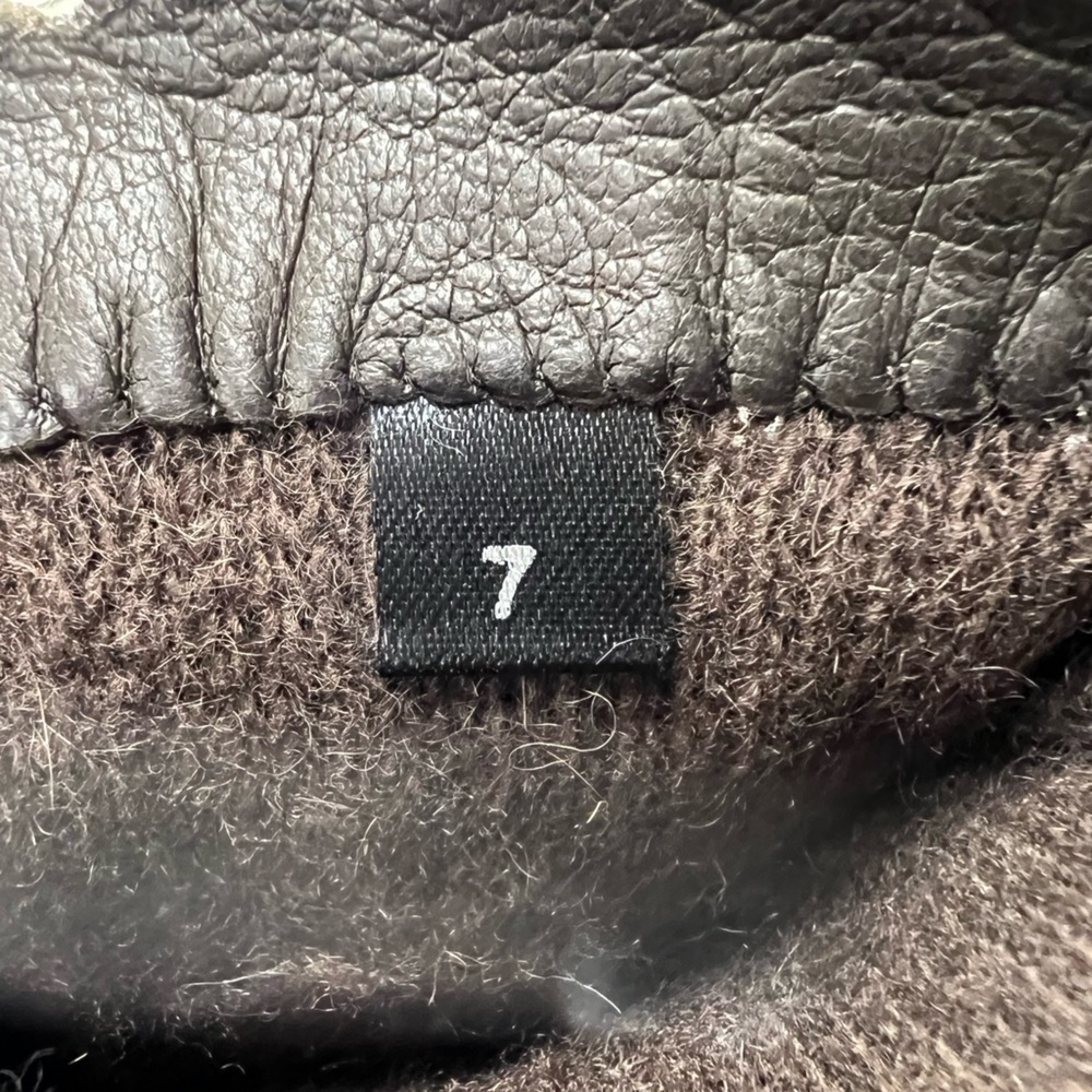Moschino leather gloves - Picture 6 of 7